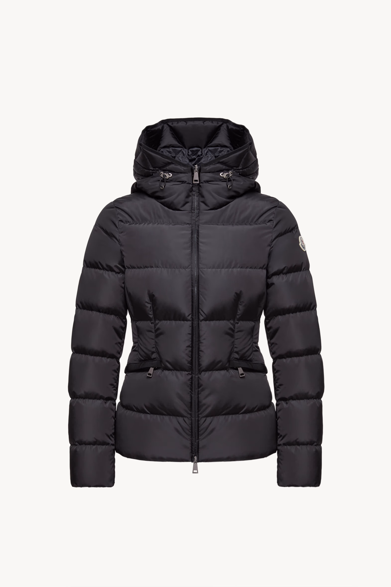 Plumífero corto con capucha Avoce Mujer Negro Moncler 2